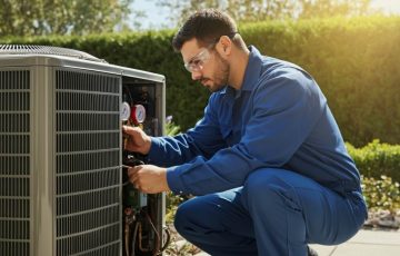 Man central AC repari1